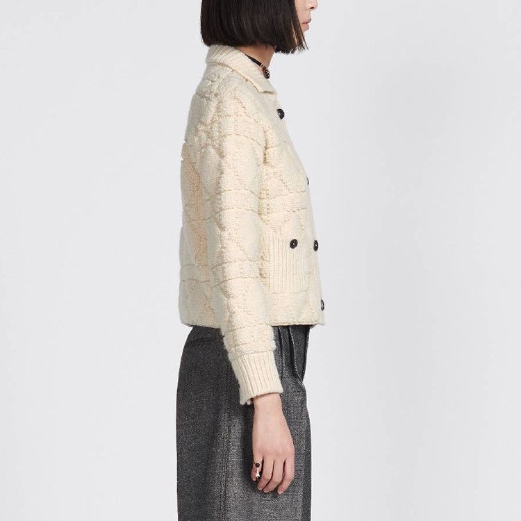 Dior Dior Quilted Cannage Knit Cardigan Size 36 Size XS / US 0-2 / IT 36-38 - 11 Thumbnail