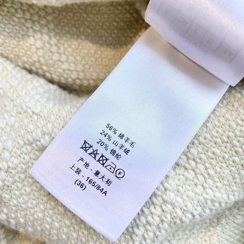Dior Dior Quilted Cannage Knit Cardigan Size 36 Size XS / US 0-2 / IT 36-38 - 5 Thumbnail