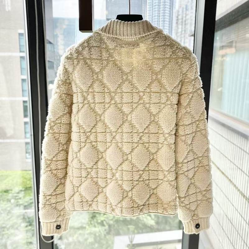 Dior Dior Quilted Cannage Knit Cardigan Size 36 Size XS / US 0-2 / IT 36-38 - 2 Thumbnail