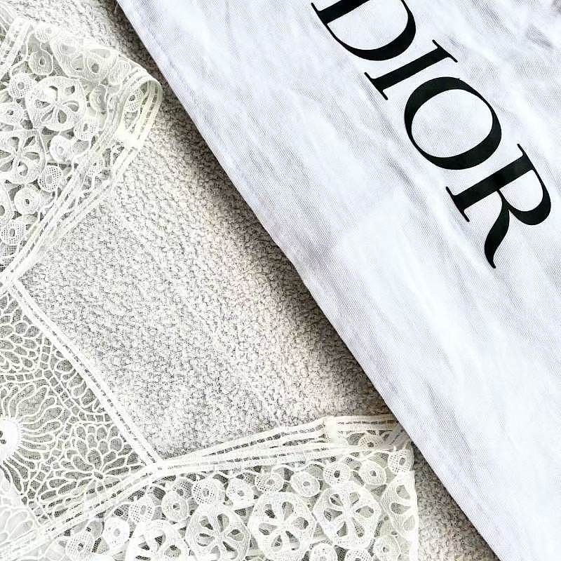 Dior Christian Dior White Lace Midi Dress Size 36 Size XS / US 0-2 / IT 36-38 - 5 Thumbnail