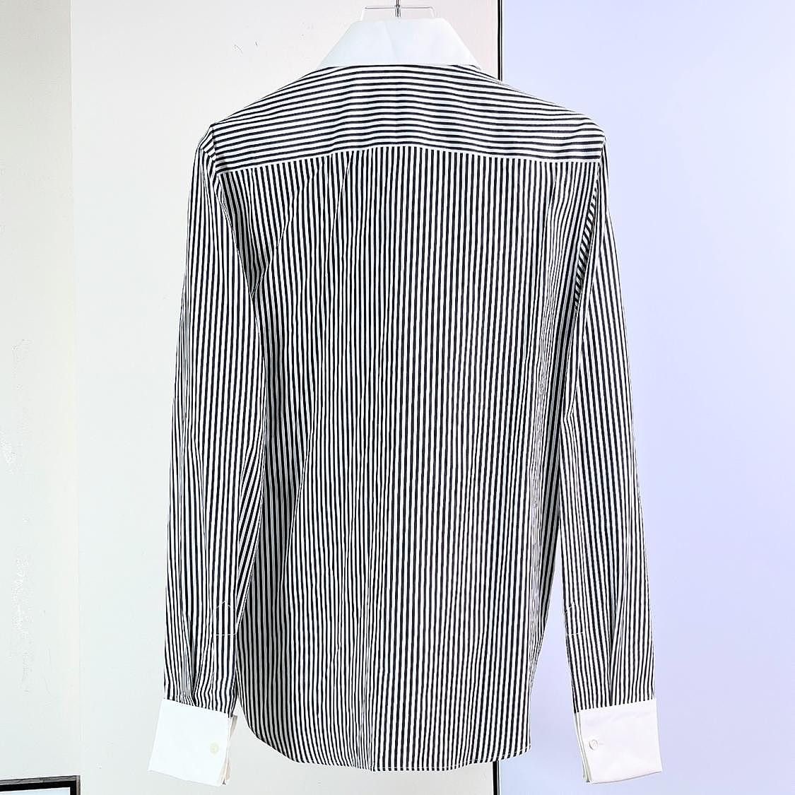 Dior Dior Bee Embroidery Striped Shirt Size 34 Size XS / US 0-2 / IT 36-38 - 2 Thumbnail