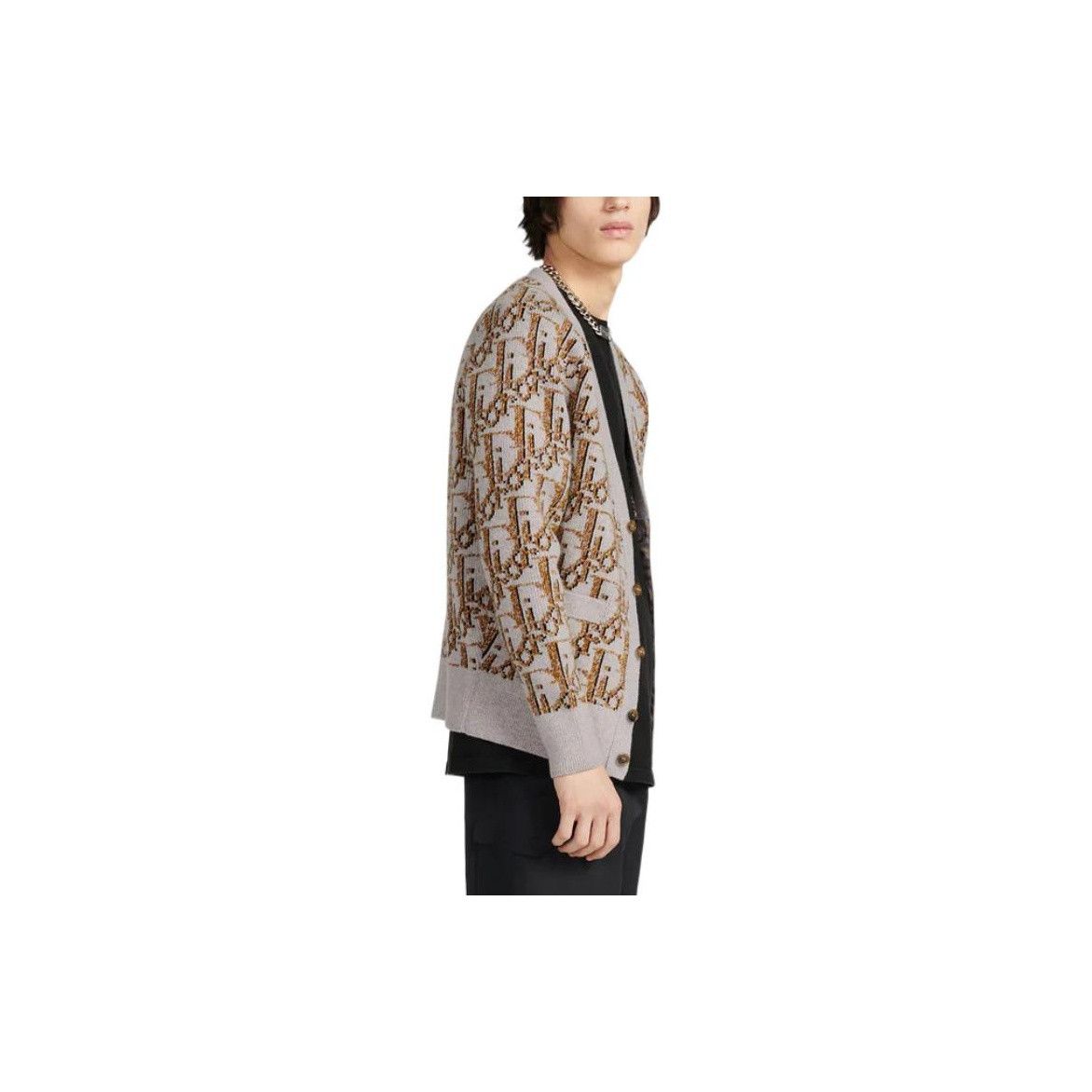 Dior Dior Oblique Pattern Cardigan Size XL Size US XL / EU 56 / 4 - 8 Thumbnail