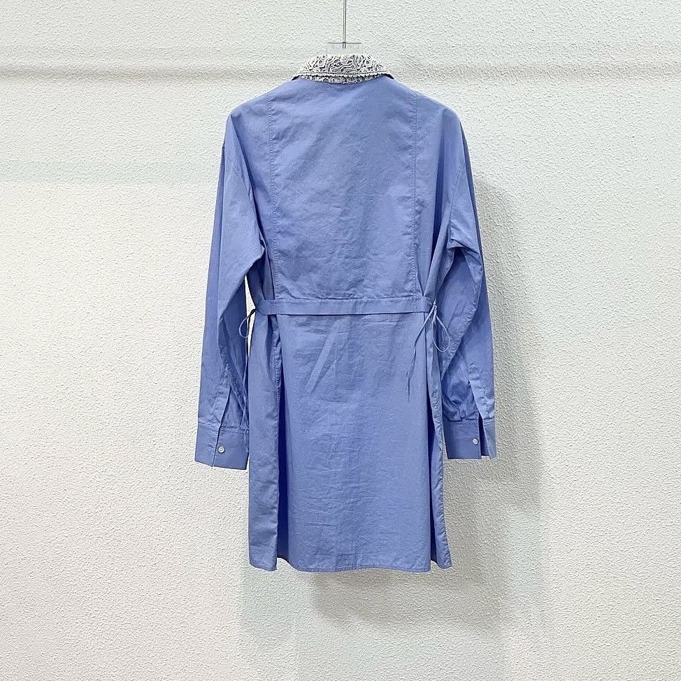 Dior Dior Bee Lace Panel Button Up Shirt Size 36 Size XS / US 0-2 / IT 36-38 - 2 Thumbnail