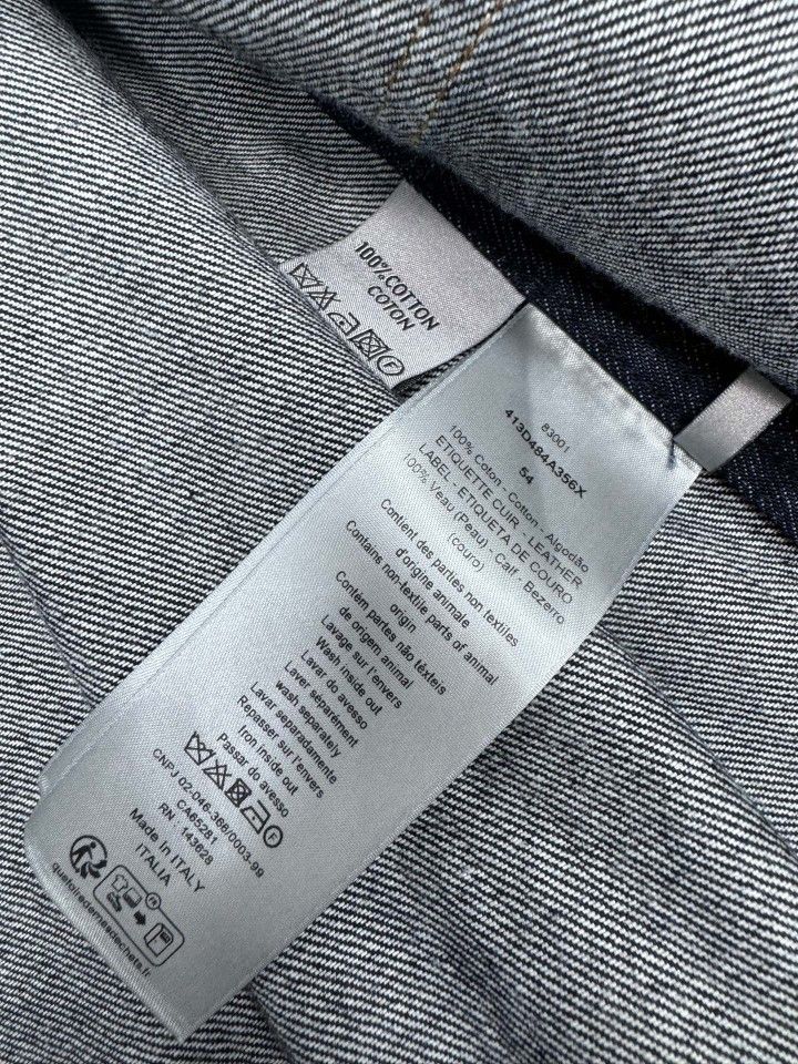 Dior Dior Denim Jacket Size 54 Size US L / EU 52-54 / 3 - 4 Thumbnail