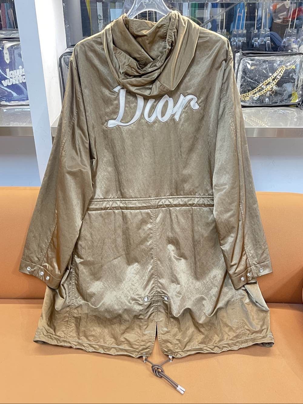 Dior Dior Logo Hooded Coat Size M Size US M / EU 48-50 / 2 - 2 Thumbnail