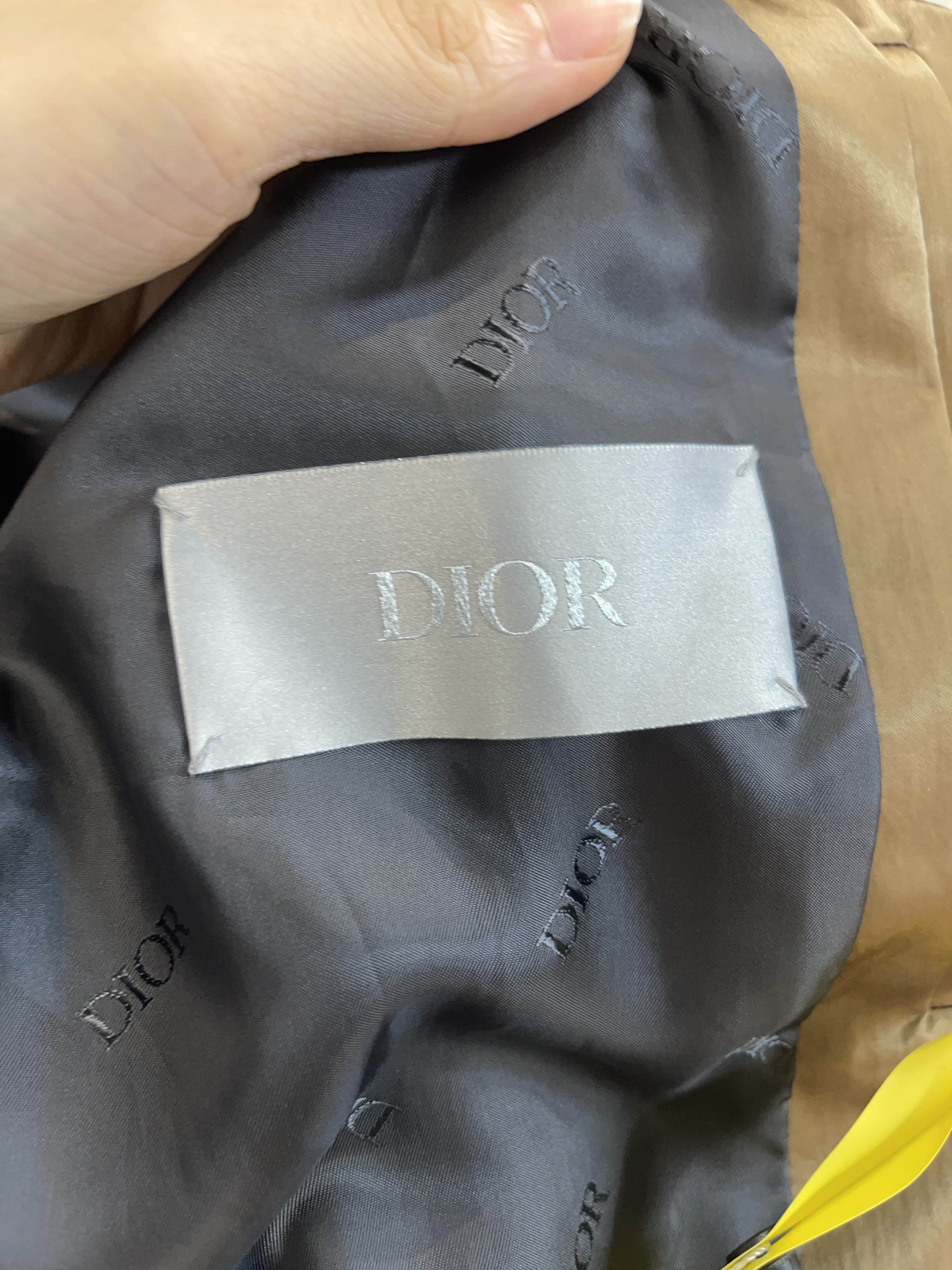 Dior Dior Logo Hooded Coat Size M Size US M / EU 48-50 / 2 - 3 Thumbnail
