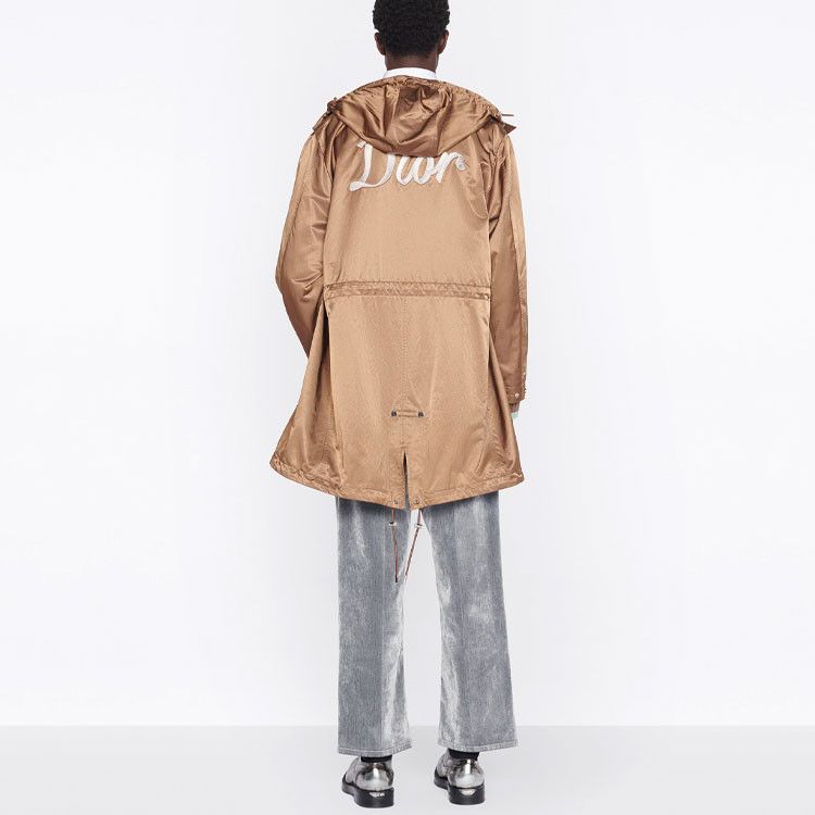 Dior Dior Logo Hooded Coat Size M Size US M / EU 48-50 / 2 - 8 Thumbnail
