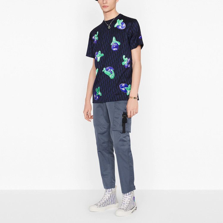 Dior Dior x Kenny Scharf Oblique T-Shirt Size M Size US M / EU 48-50 / 2 - 6 Thumbnail