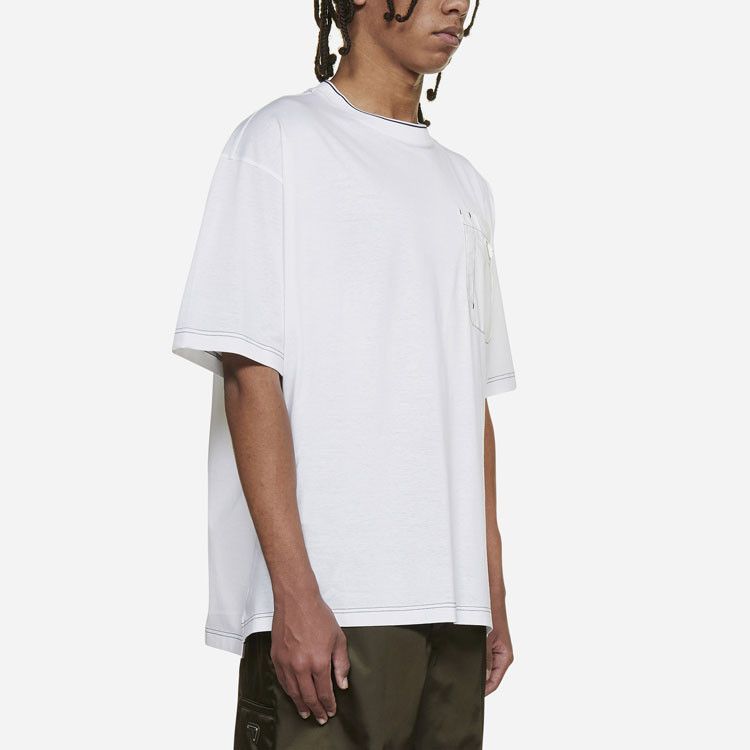 Prada Prada Logo Pocket T-Shirt Size L Size US L / EU 52-54 / 3 - 11 Thumbnail