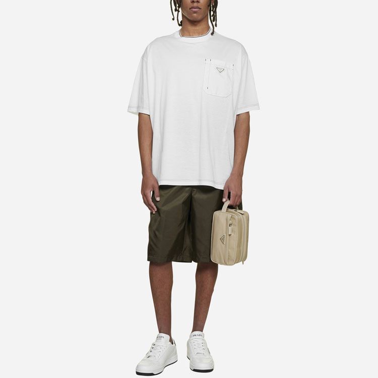 Prada Prada Logo Pocket T-Shirt Size L Size US L / EU 52-54 / 3 - 9 Thumbnail
