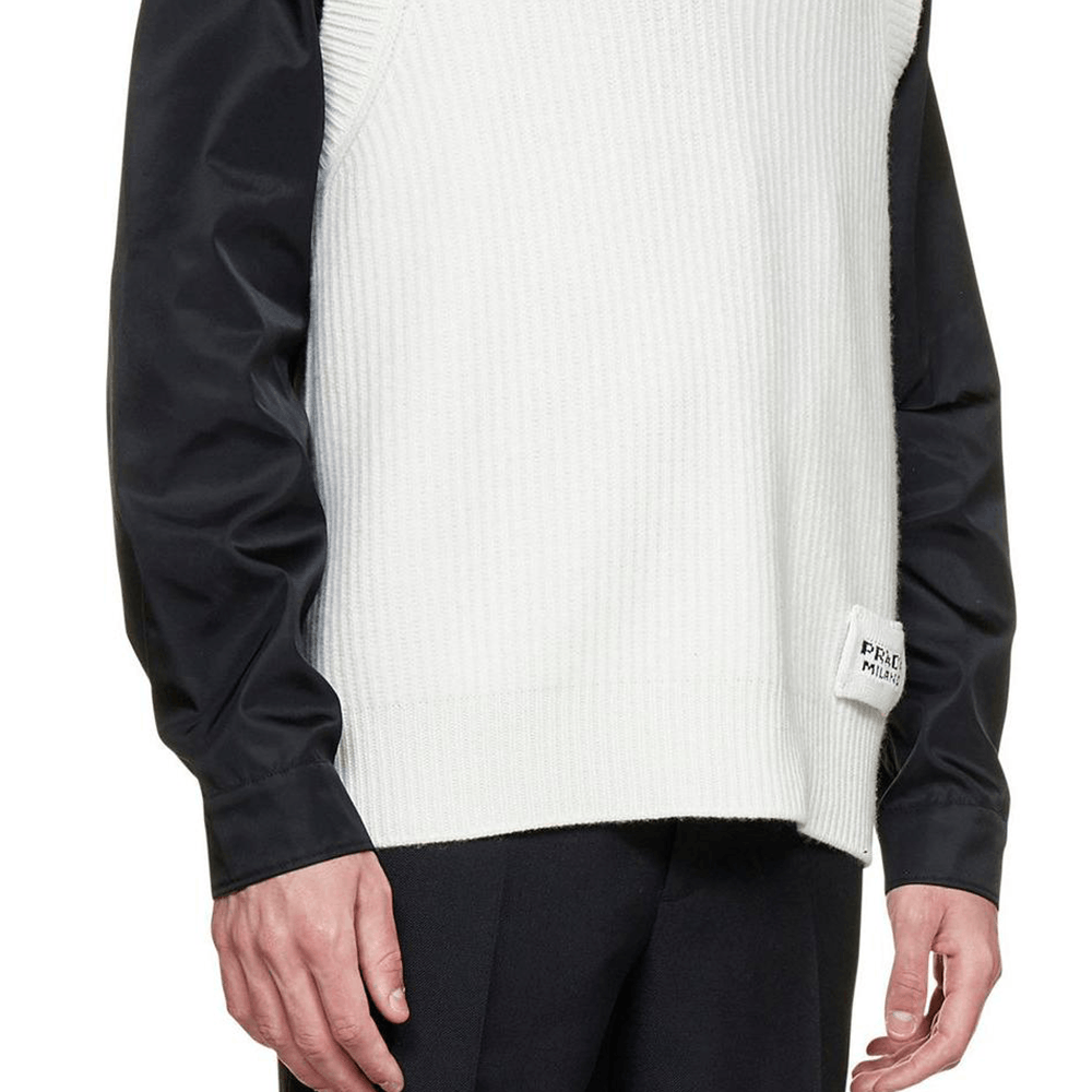 Prada Prada Wool Cashmere V-Neck Sweater Vest Size M Size US M / EU 48-50 / 2 - 13 Thumbnail