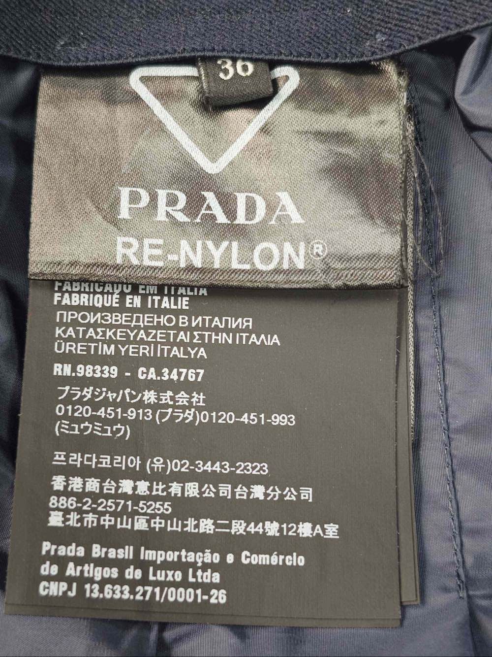 Prada Prada Re-Nylon Pleated Mini Skirt Size 36 Size 25" / US 0 / IT 36 - 4 Thumbnail