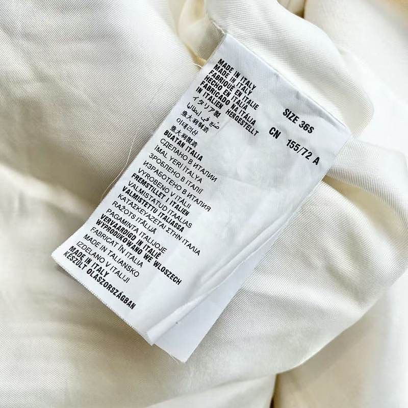 Prada Prada White Wool Coat Size 36S Size XS / US 0-2 / IT 36-38 - 4 Thumbnail