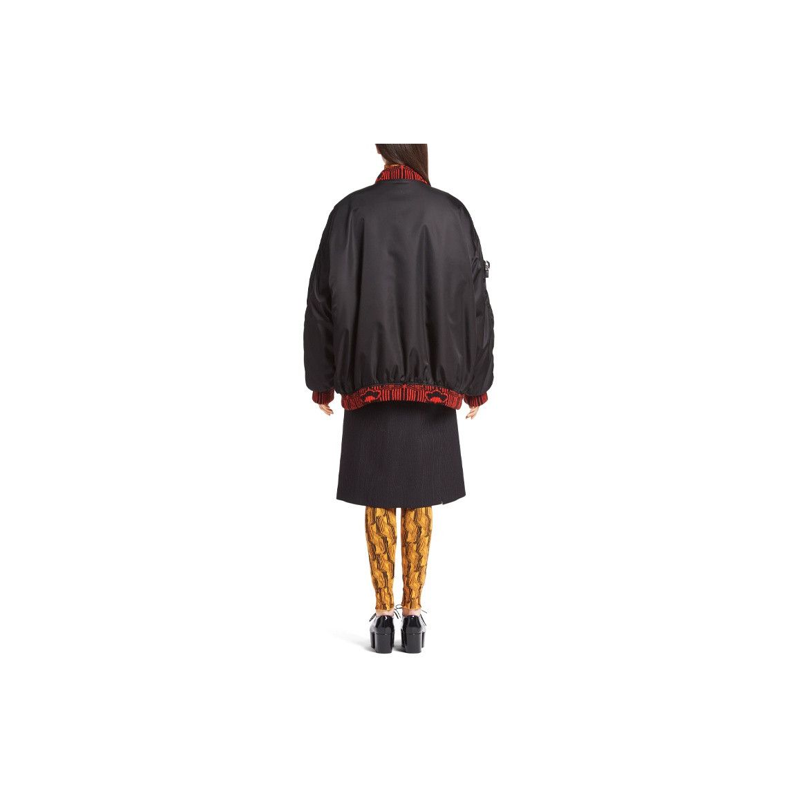 Prada Prada Jacquard Trim Bomber Jacket Size S Size S / US 4 / IT 40 - 7 Thumbnail