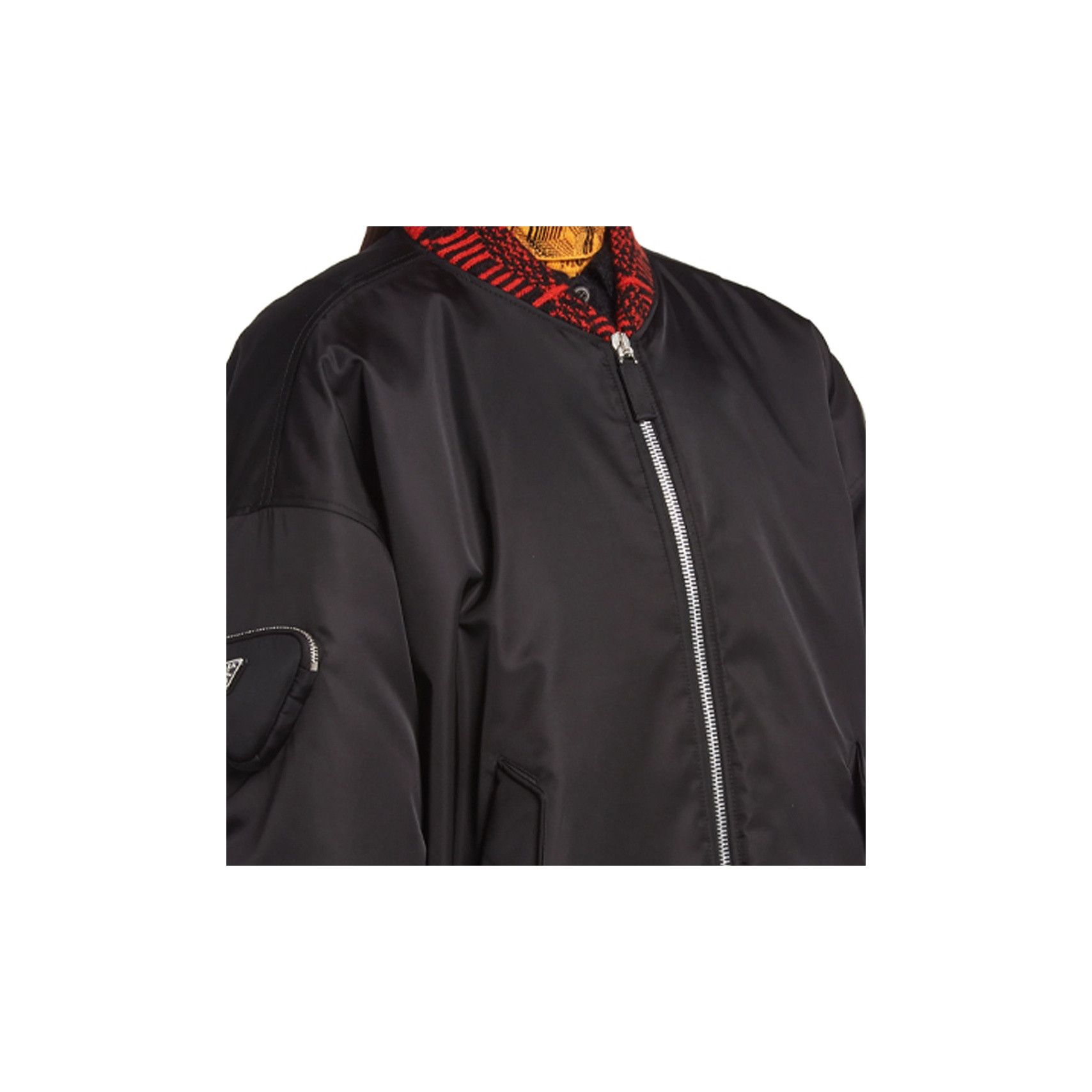 Prada Prada Jacquard Trim Bomber Jacket Size S Size S / US 4 / IT 40 - 9 Thumbnail