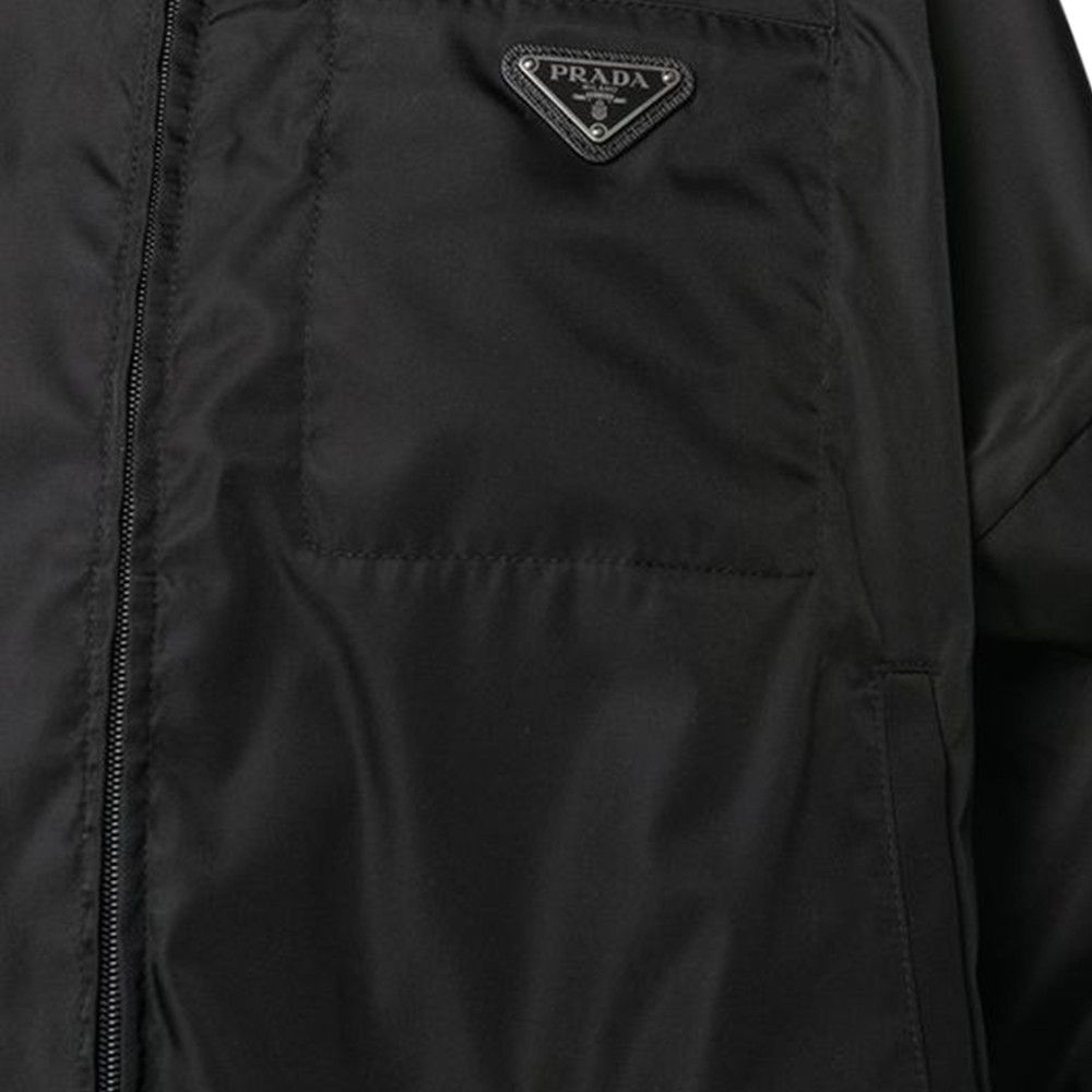 Prada Prada Hooded Logo Zip Jacket Size 42 Size M / US 6-8 / IT 42-44 - 10 Thumbnail