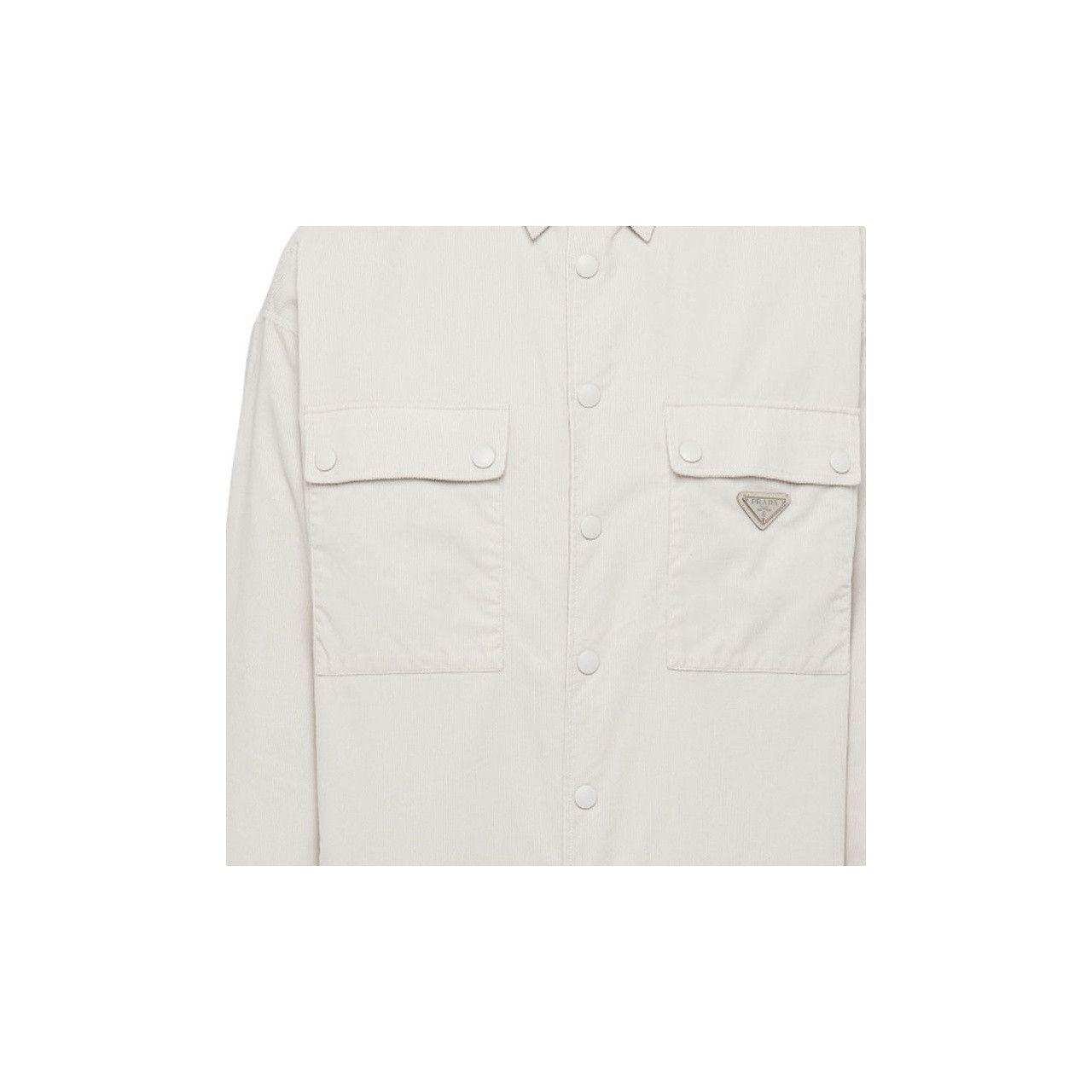 Prada Prada Logo Corduroy Shirt Size S Size US S / EU 44-46 / 1 - 12 Thumbnail