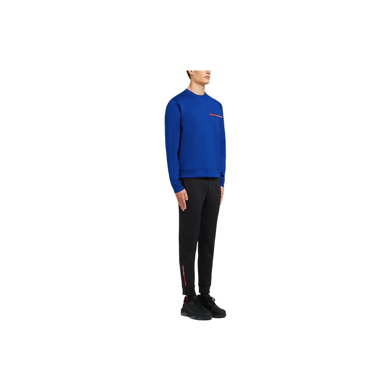 Prada Prada Technical Jersey Logo Sweatshirt Size L Size US L / EU 52-54 / 3 - 8 Thumbnail