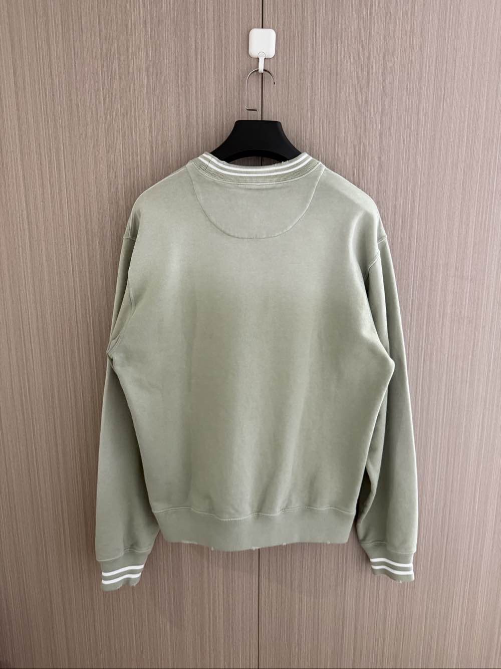 Prada Prada Logo Sweatshirt Green Size M Size US M / EU 48-50 / 2 - 2 Thumbnail
