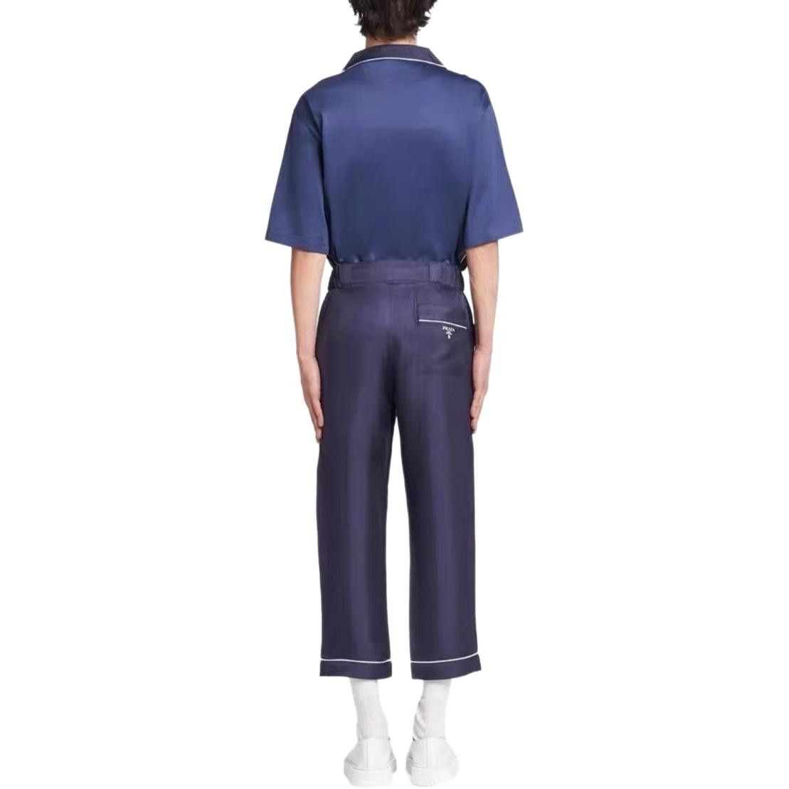 Prada Prada Silk Piping Detail Pants Size 46 Size US 30 / EU 46 - 10 Thumbnail