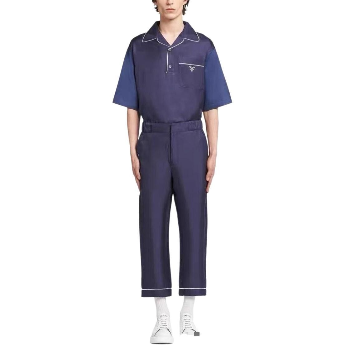 Prada Prada Silk Piping Detail Pants Size 46 Size US 30 / EU 46 - 9 Thumbnail