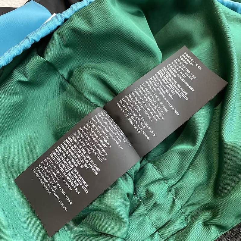 Prada Prada Colorblock Nylon Hooded Jacket Size 38 Size XS / US 0-2 / IT 36-38 - 5 Thumbnail