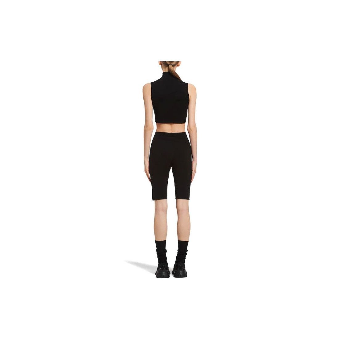 Prada Prada Logo Plaque Half Zip Sleeveless Top Size 38 Size XS / US 0-2 / IT 36-38 - 9 Thumbnail