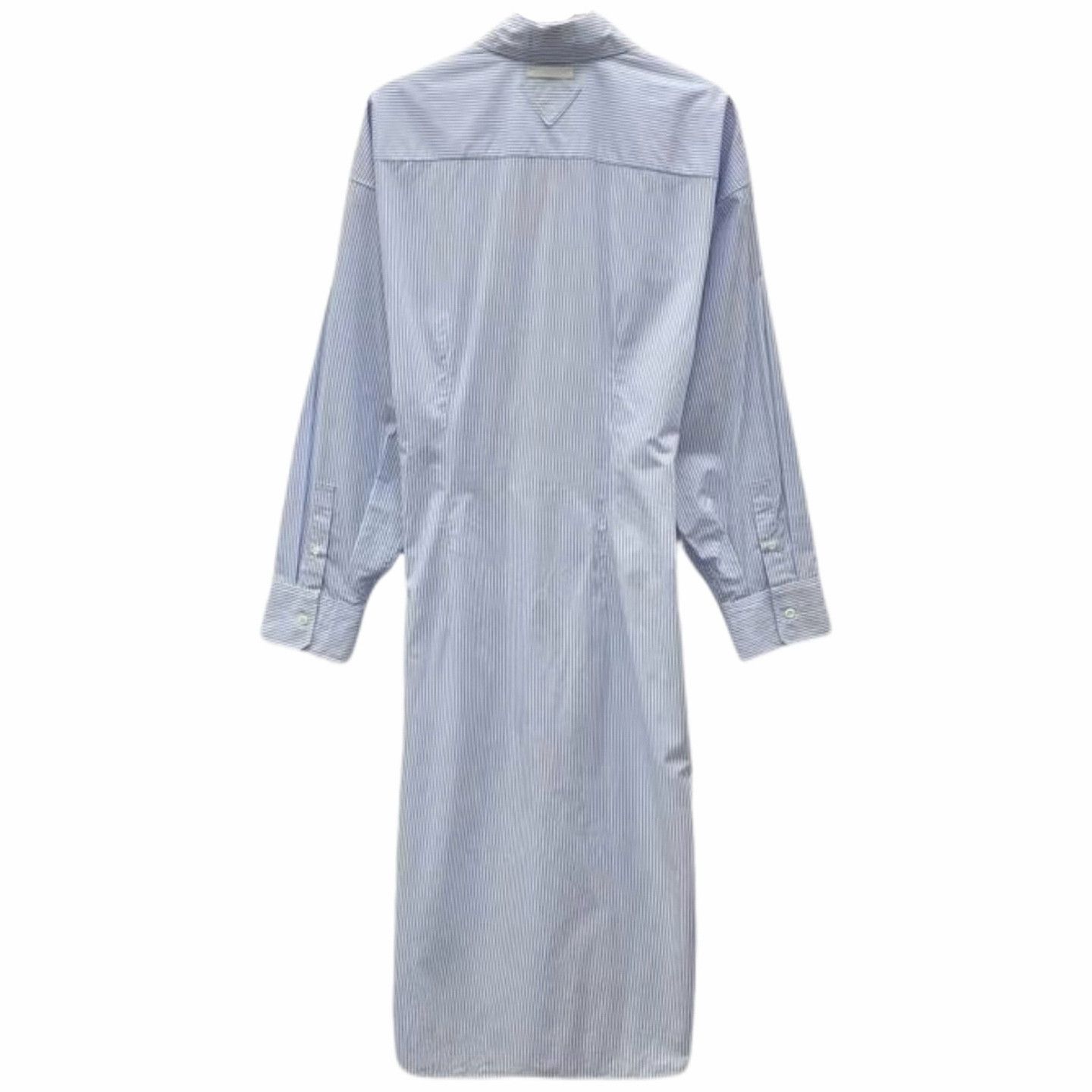 Prada Prada Striped Cotton Shirt Dress Size 38 Size XS / US 0-2 / IT 36-38 - 2 Thumbnail