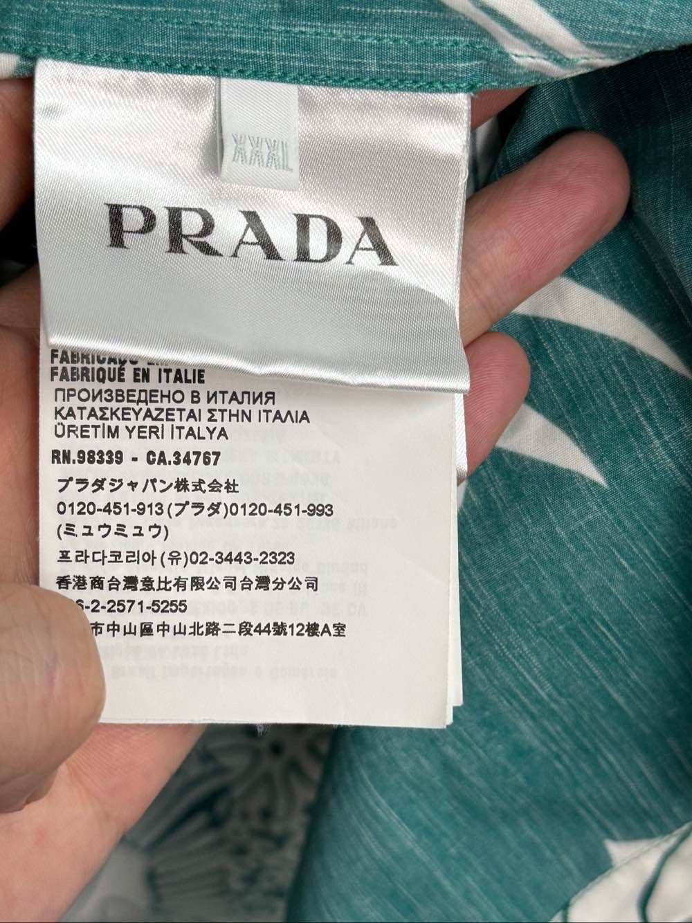 Prada Prada Floral Button Up Shirt XXXL Size US XXL / EU 58 / 5 - 4 Thumbnail