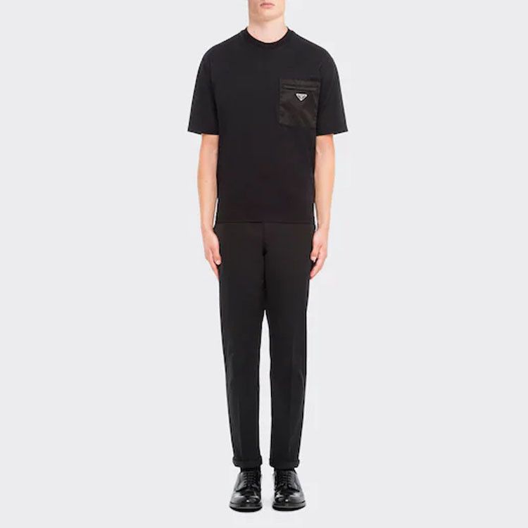 Prada Prada Re-Nylon Pocket T-Shirt Size M Size US M / EU 48-50 / 2 - 9 Thumbnail