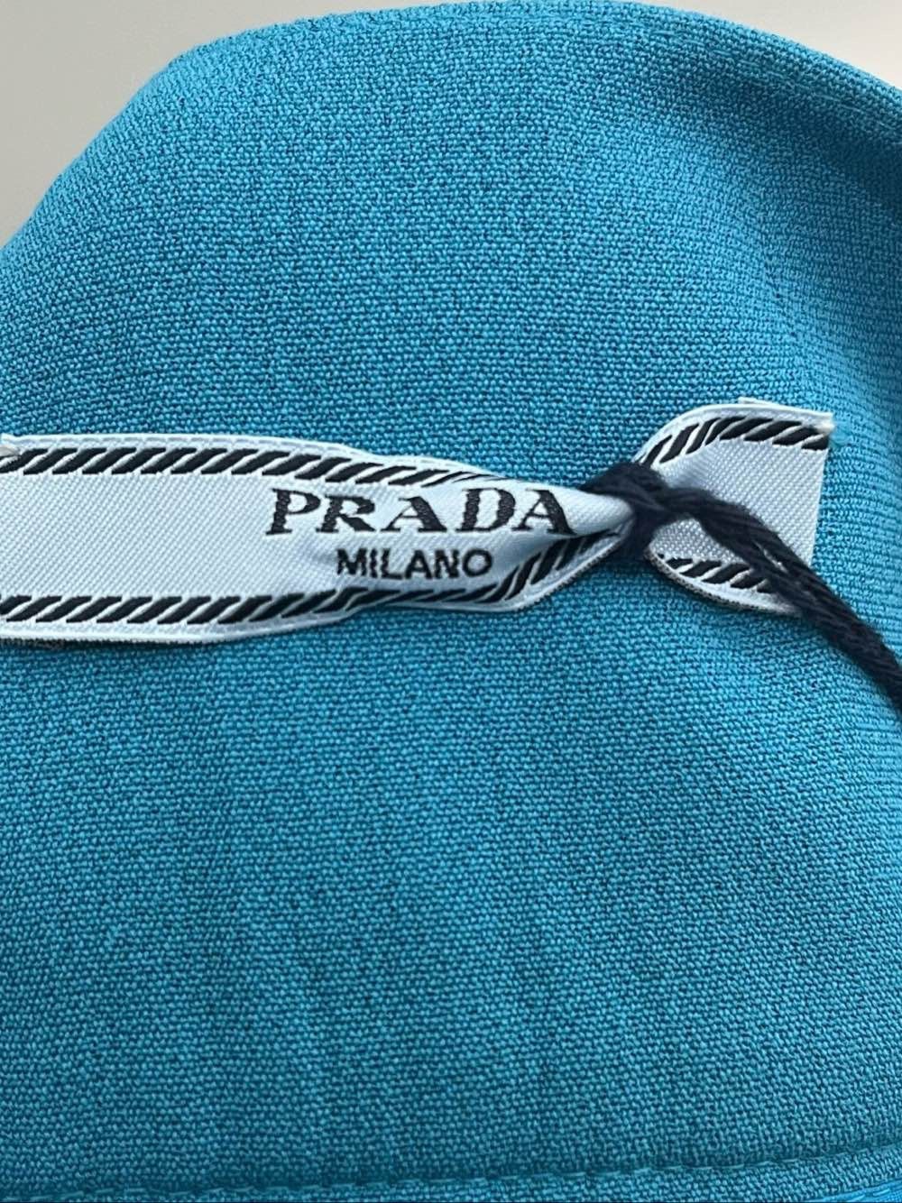 Prada Prada Blue Mini Skirt Size 38 Size 26" / US 2 / IT 38 - 3 Thumbnail