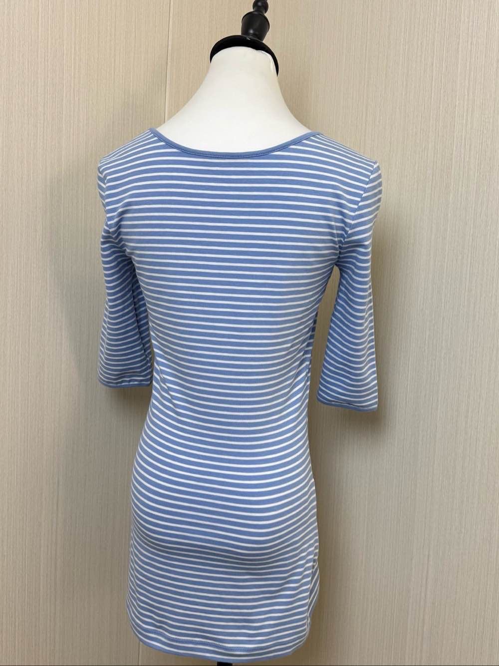 Prada Prada Striped Logo Patch T-Shirt Size 36 Size XS / US 0-2 / IT 36-38 - 2 Thumbnail