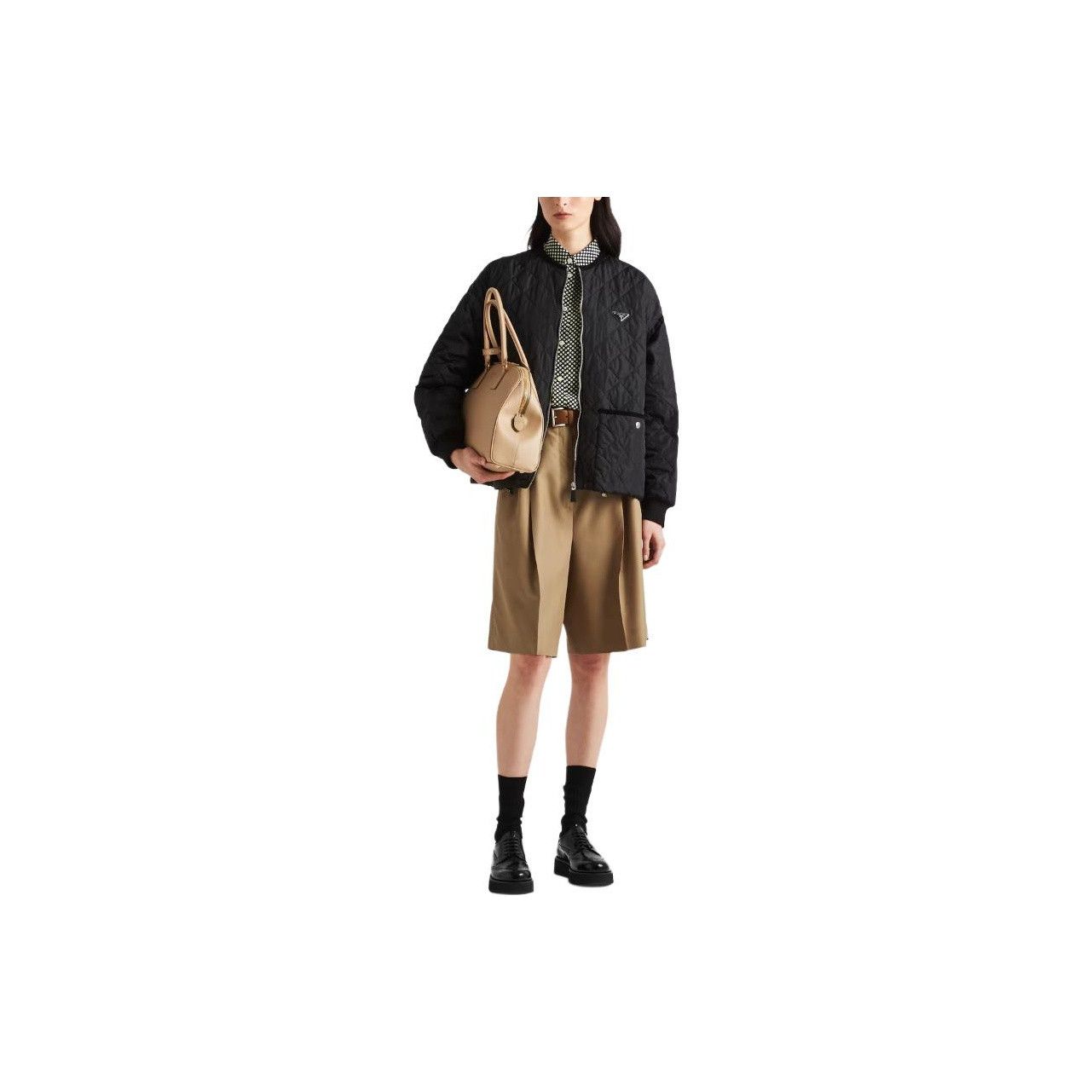 Prada Prada Quilted Logo Jacket Size 36 Size XS / US 0-2 / IT 36-38 - 6 Thumbnail