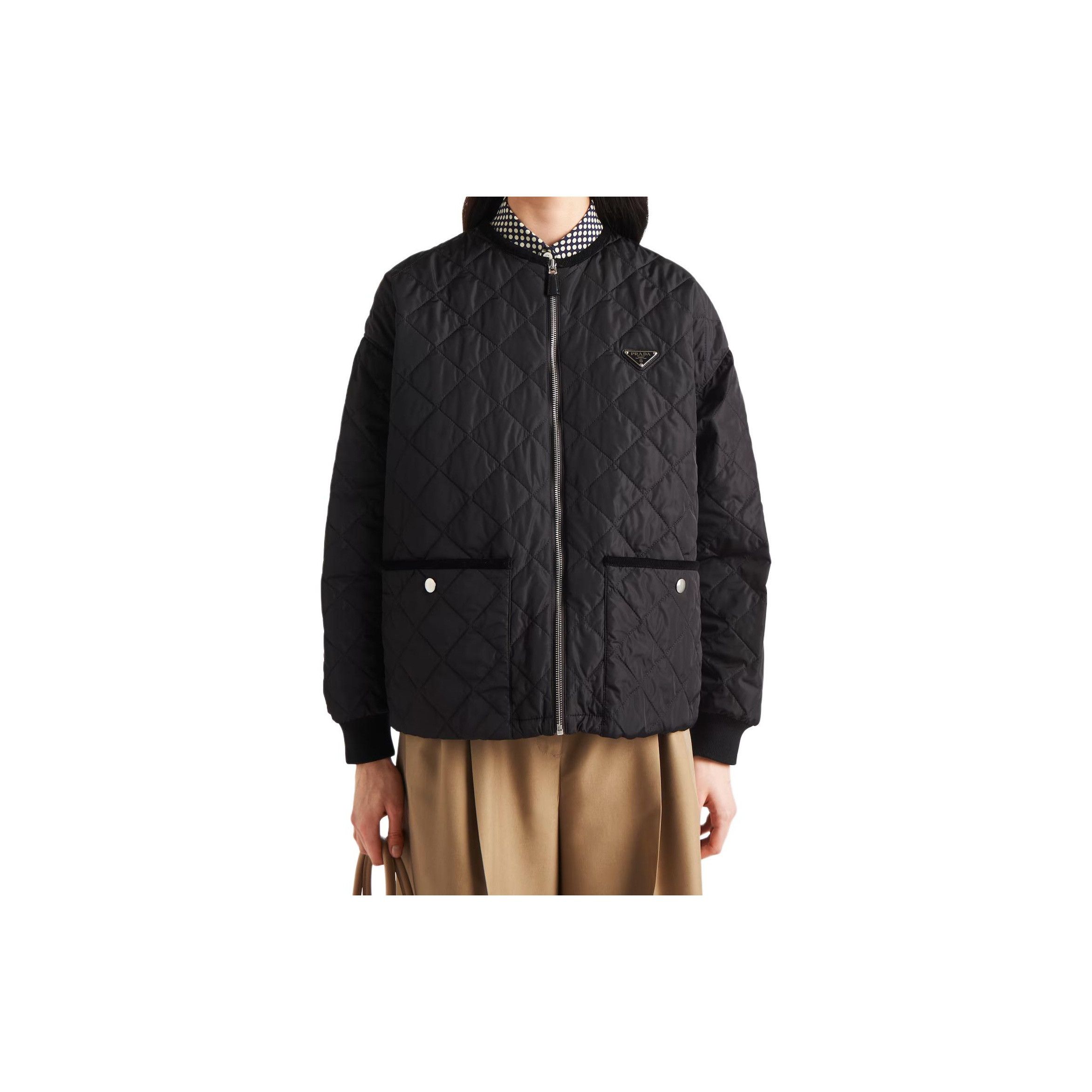 Prada Prada Quilted Logo Jacket Size 36 Size XS / US 0-2 / IT 36-38 - 7 Thumbnail