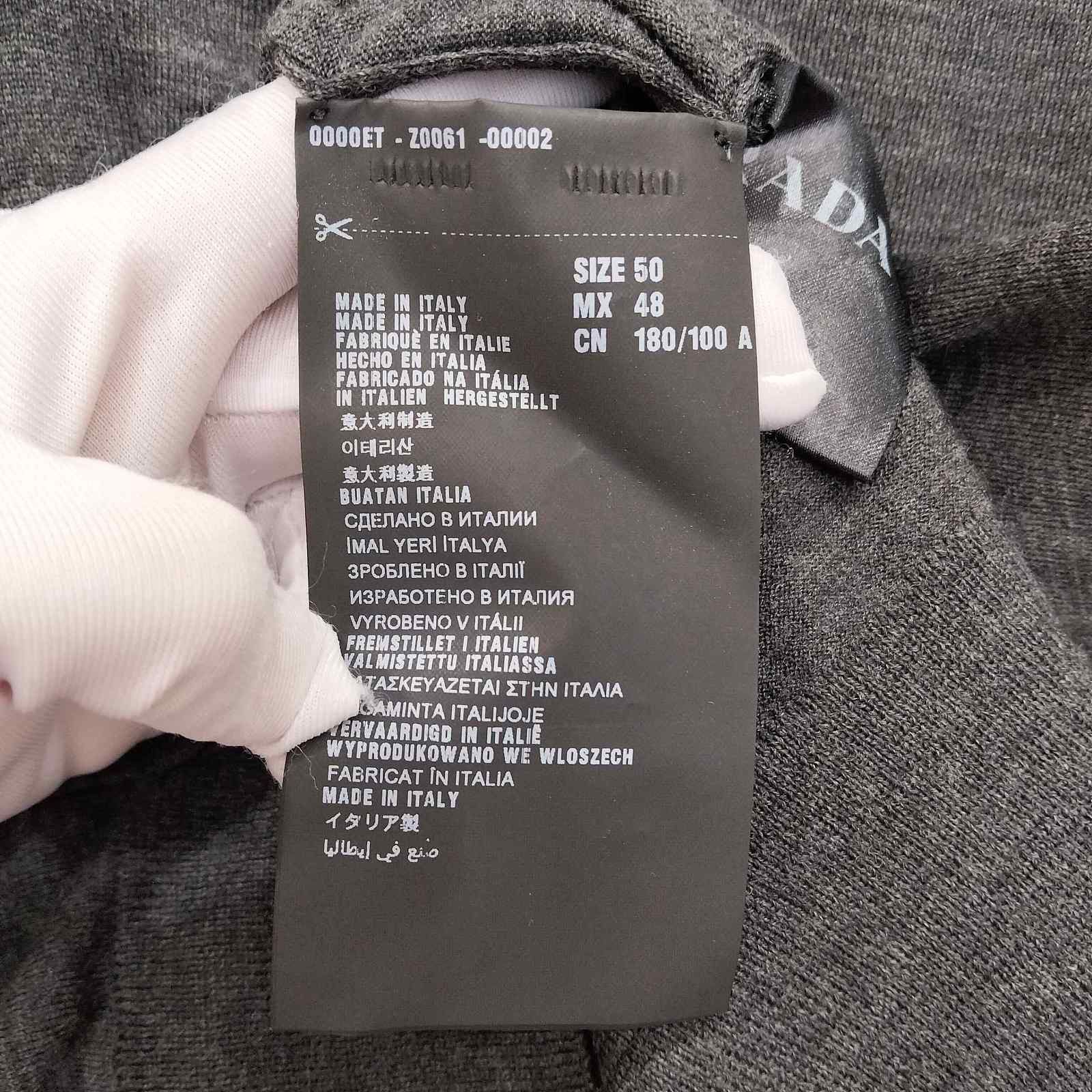 Prada Prada V-Neck Wool Cardigan Size 50 Size US M / EU 48-50 / 2 - 4 Thumbnail