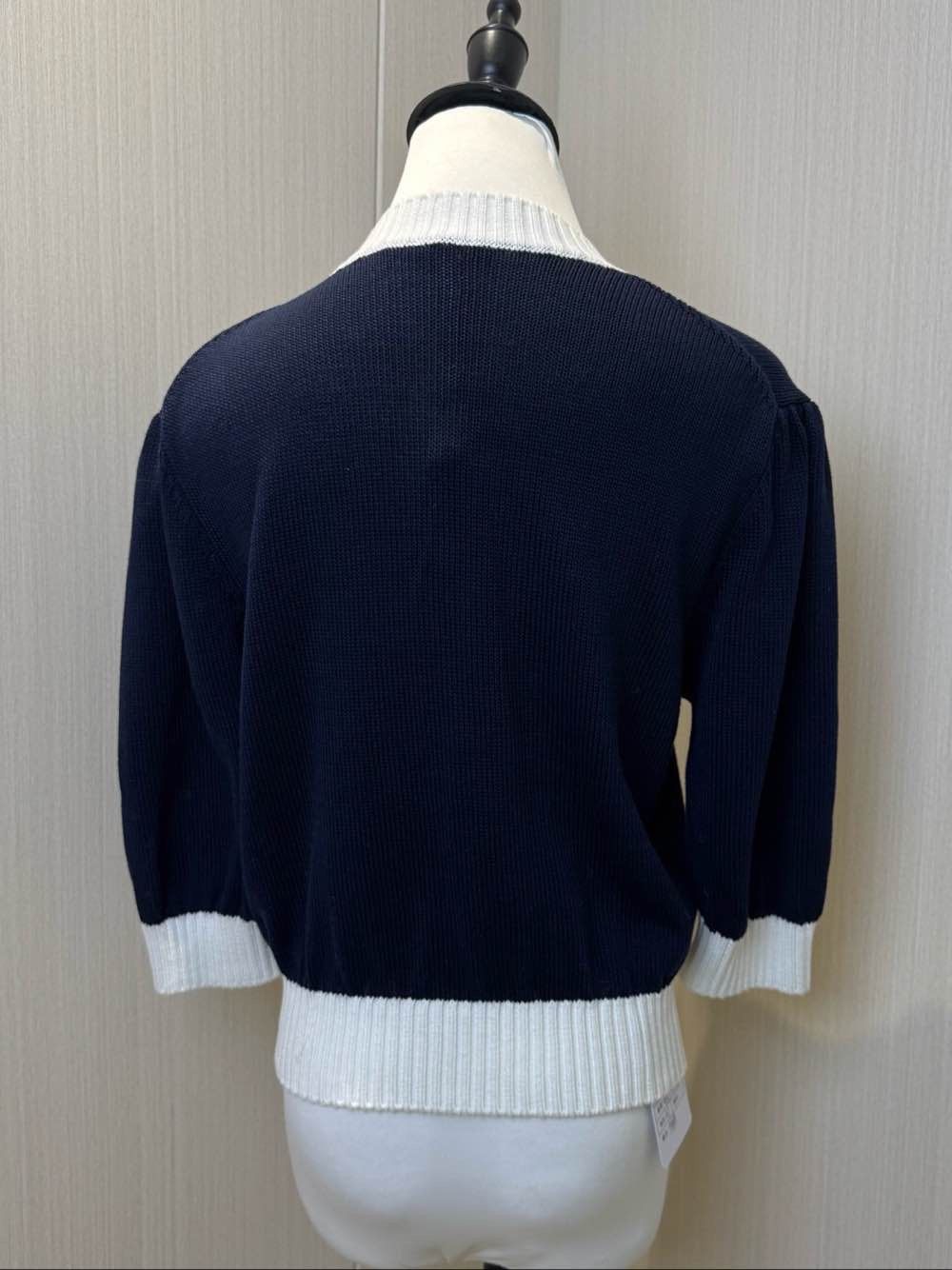 Prada PRADA Logo Embroidery Cardigan Size 40 Size S / US 4 / IT 40 - 2 Thumbnail