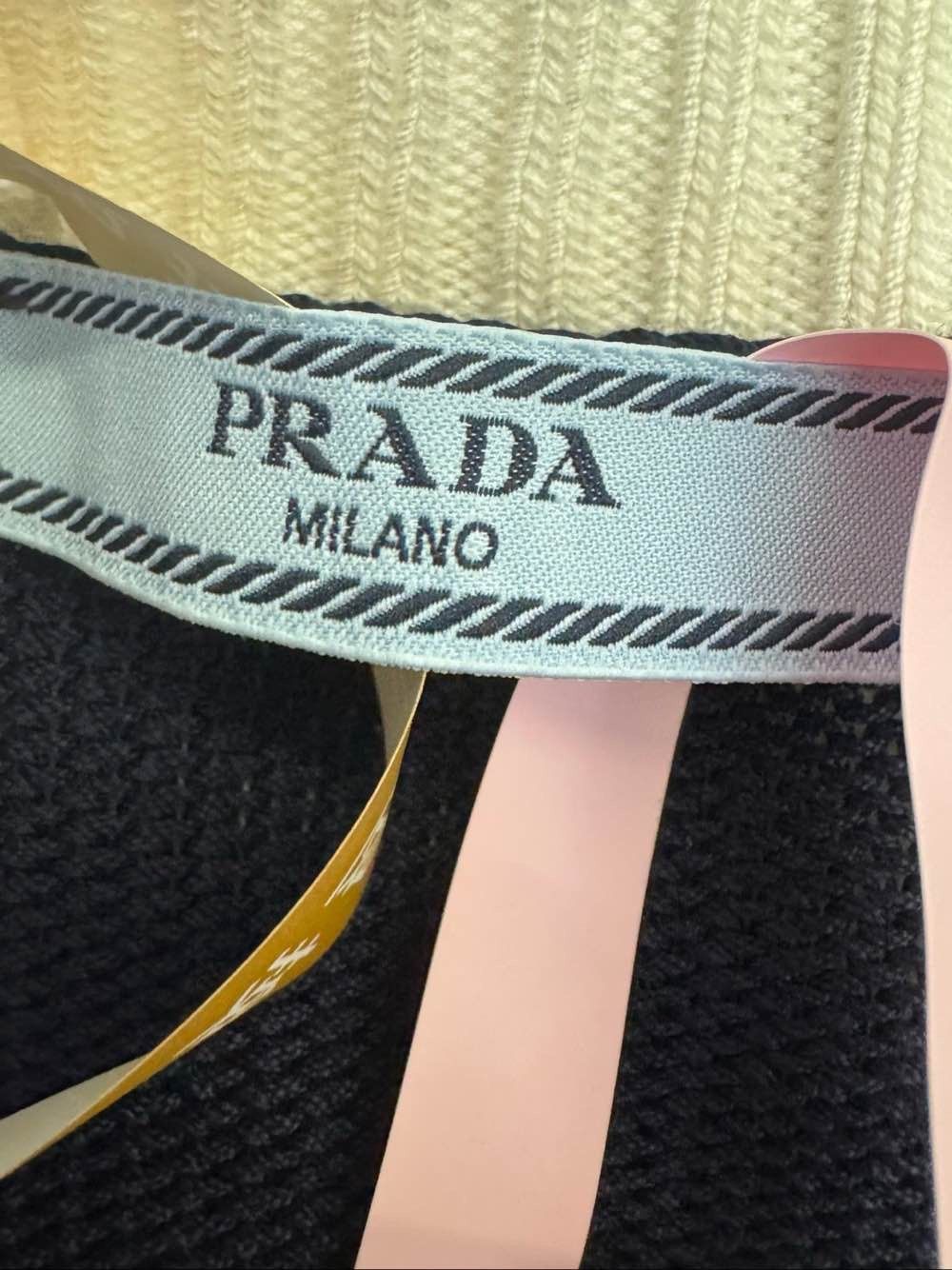 Prada PRADA Logo Embroidery Cardigan Size 40 Size S / US 4 / IT 40 - 3 Thumbnail
