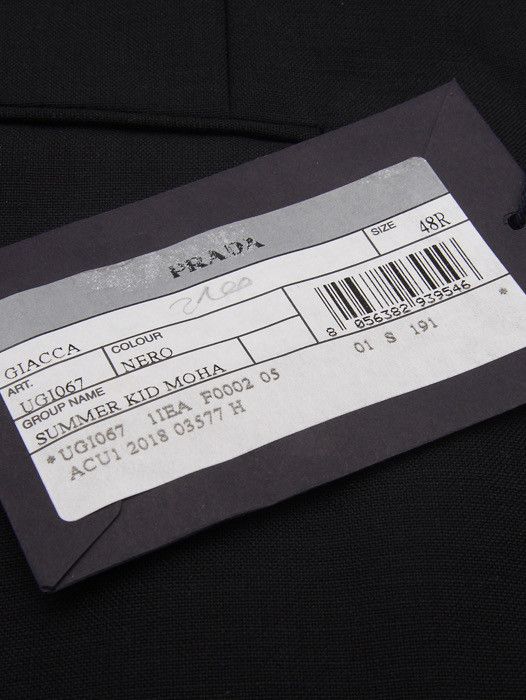 Prada Prada Logo Patch Blazer 38R Size 38R - 8 Thumbnail