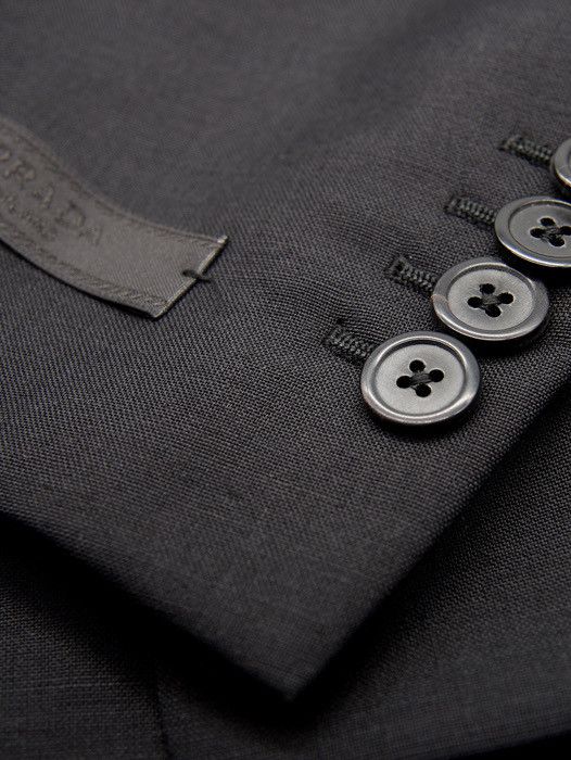 Prada Prada Logo Patch Blazer 38R Size 38R - 5 Thumbnail