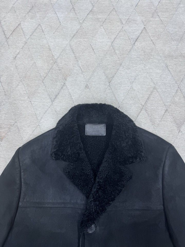 Prada PRADA Shearling Leather Jacket US S Size US S / EU 44-46 / 1 - 5 Thumbnail