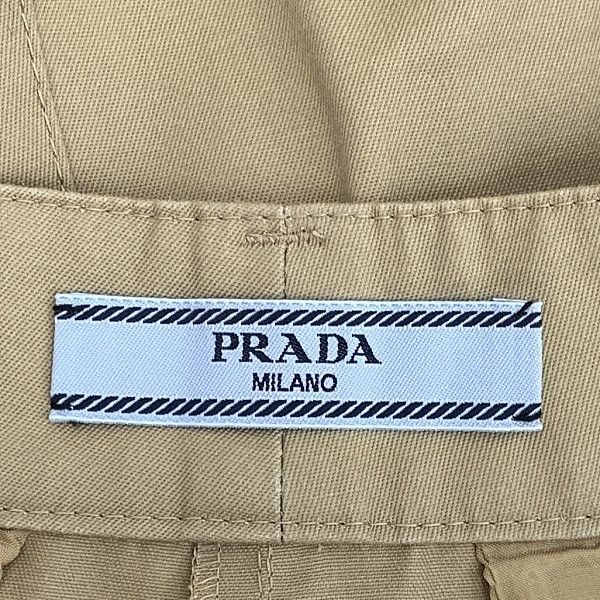 Prada Prada Triangle Logo Cotton Shorts Size 38 Size 26" / US 2 / IT 38 - 3 Thumbnail