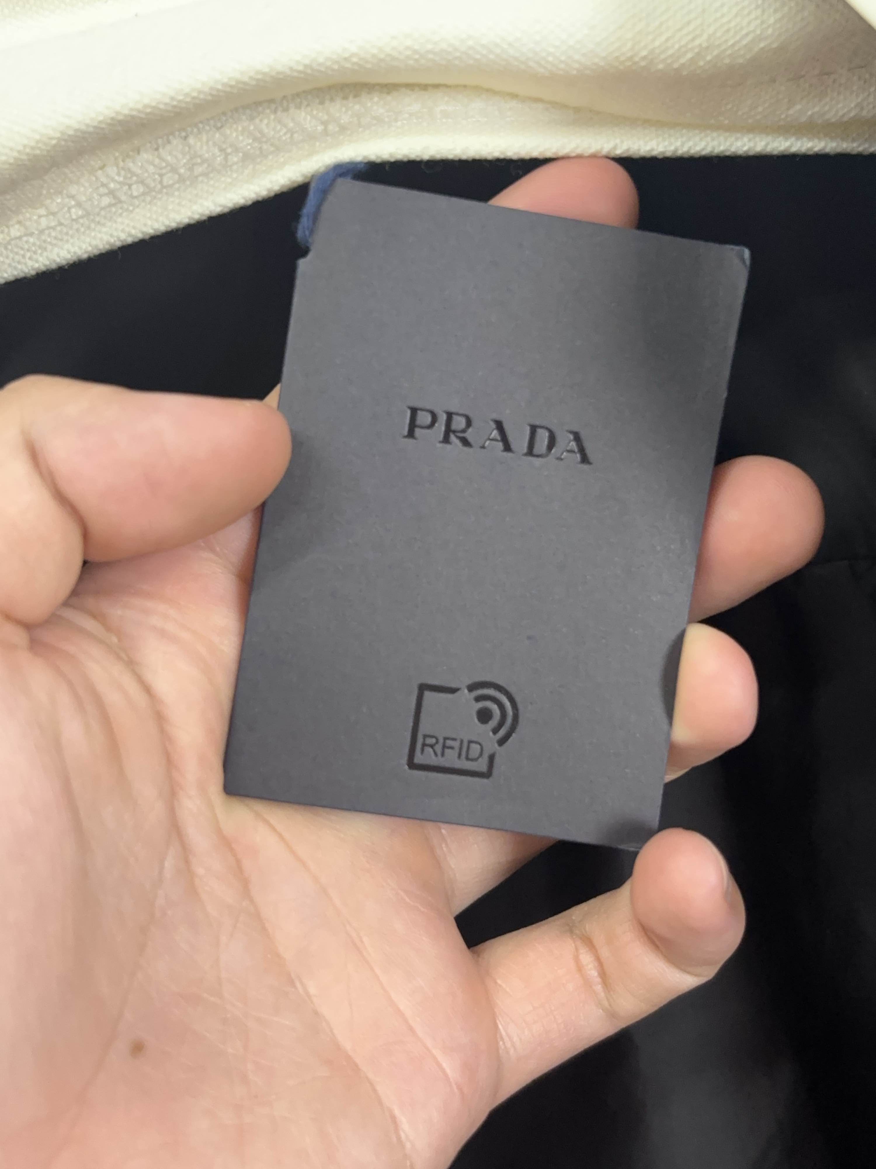 Prada Prada Re-Nylon Contrast Stitch Short Sleeve Shirt XL Size US XL / EU 56 / 4 - 5 Thumbnail