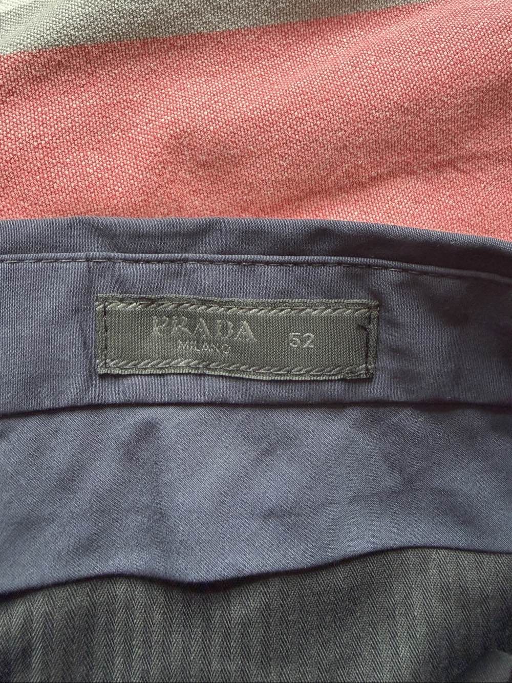 Prada Prada Navy Casual Pants Size 52 Size US 36 / EU 52 - 3 Thumbnail