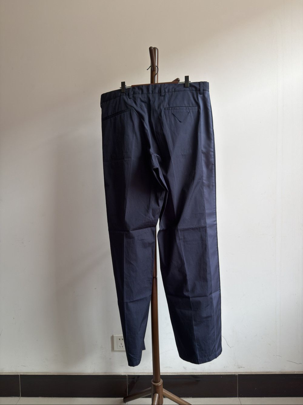 Prada Prada Navy Casual Pants Size 52 Size US 36 / EU 52 - 2 Thumbnail
