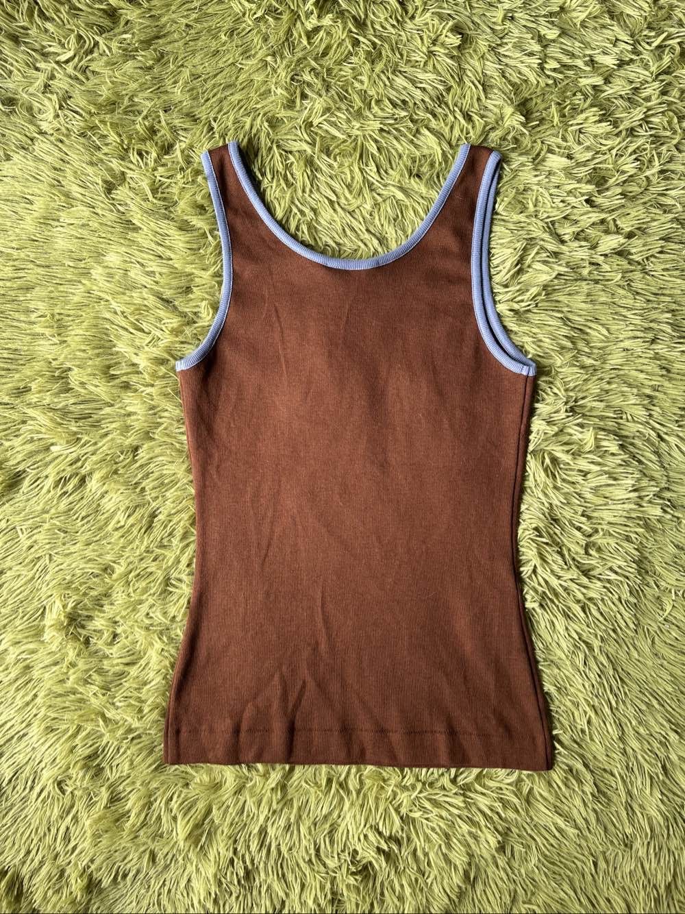 Prada Prada Triangle Logo Tank Top Size 36 Size XS / US 0-2 / IT 36-38 - 2 Thumbnail