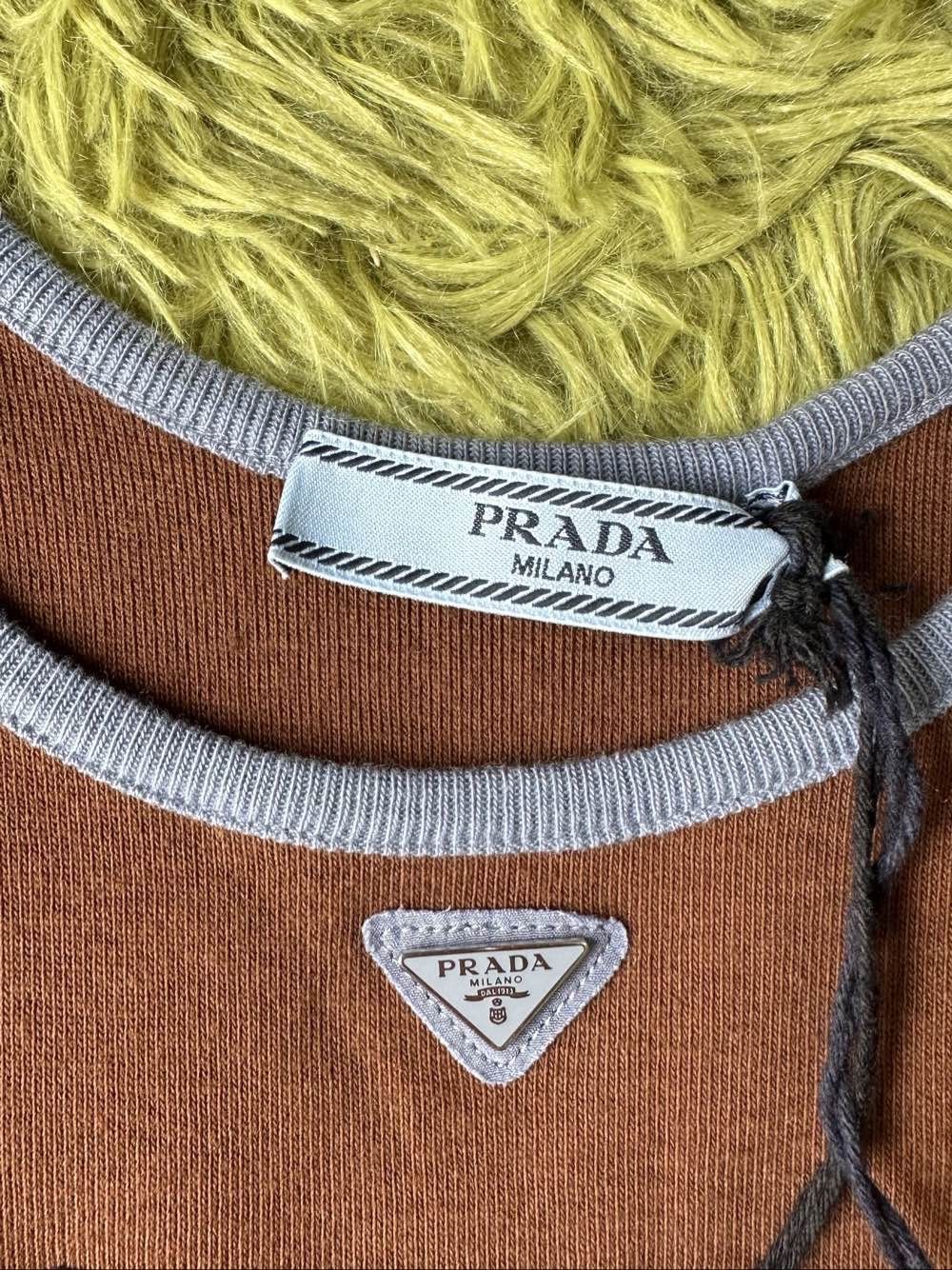 Prada Prada Triangle Logo Tank Top Size 36 Size XS / US 0-2 / IT 36-38 - 3 Thumbnail