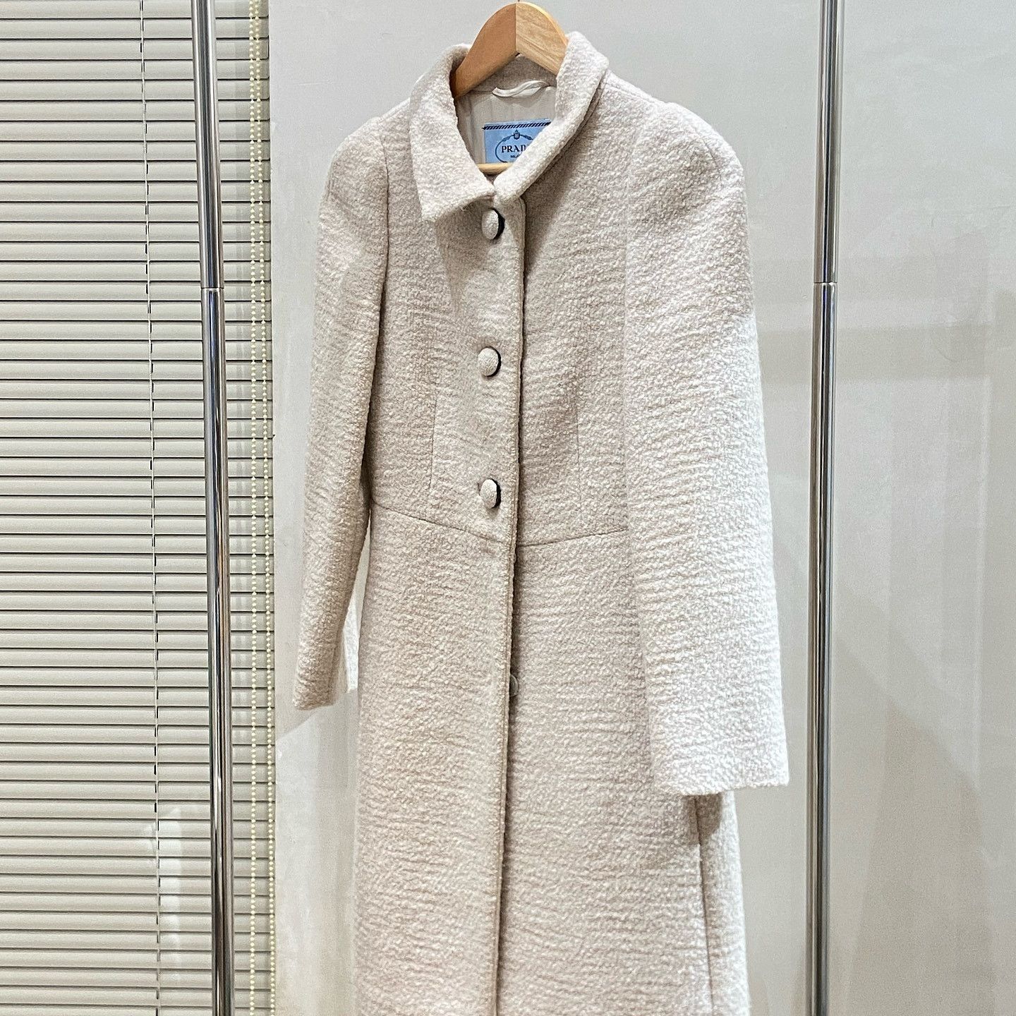 Prada Prada Virgin Wool Coat Size 38 Size XS / US 0-2 / IT 36-38 - 5 Thumbnail