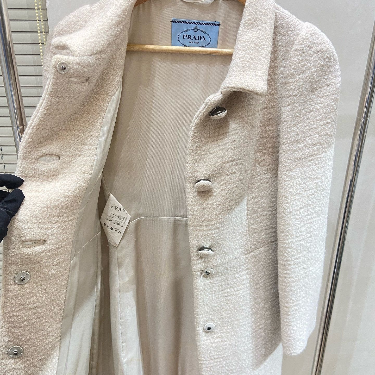 Prada Prada Virgin Wool Coat Size 38 Size XS / US 0-2 / IT 36-38 - 6 Thumbnail