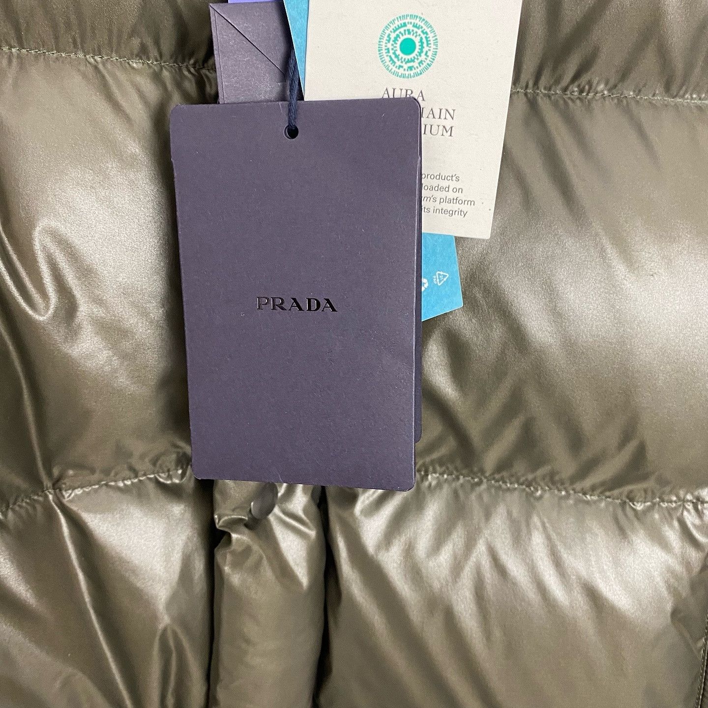 Prada Prada Logo Plaque Puffer Jacket Size M Size US M / EU 48-50 / 2 - 5 Thumbnail