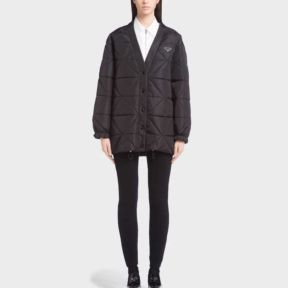 Prada Prada Quilted Button Up Jacket Size 38 Size XS / US 0-2 / IT 36-38 - 8 Thumbnail